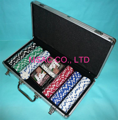 Κα-τσιπ-13 μαύρη περίπτωση επίδειξης τσιπ πόκερ χρώματος περίπτωσης τσιπ αργιλίου για τα πελέκια